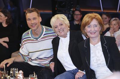 Florian David Fitz, Sylvia Wiggins, Mary Dostal-stock-photo