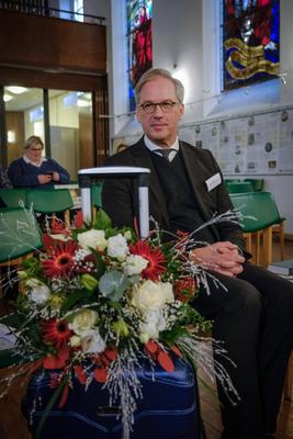 Pfarrer Karsten Wolkenhauer ist der neue Kirchenpraesident der Landeskirche Anhalts-stock-photo