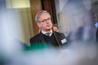 Pfarrer Karsten Wolkenhauer ist der neue Kirchenpraesident der Landeskirche Anhalts-stock-photo