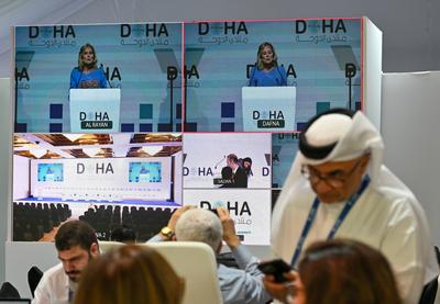 DOHA FORUM 2024-stock-photo