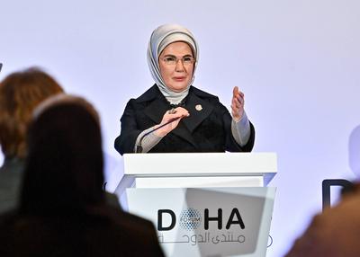 DOHA FORUM 2024-stock-photo