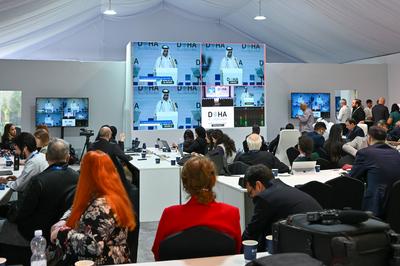 DOHA FORUM 2024-stock-photo