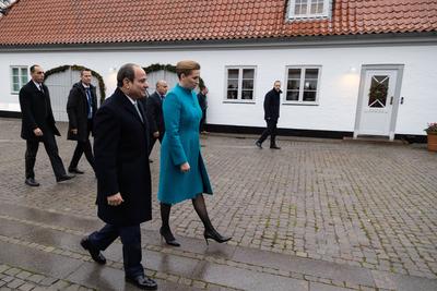 Egyptian President Abdel Fattah al-Sisi visits Denmark - Day 2-stock-photo