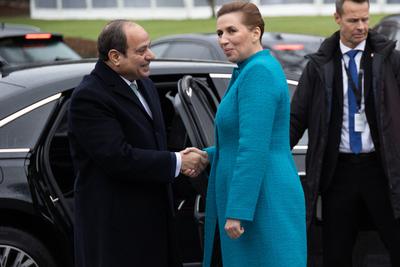 Egyptian President Abdel Fattah al-Sisi visits Denmark - Day 2-stock-photo
