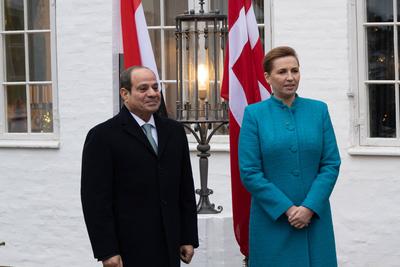 Egyptian President Abdel Fattah al-Sisi visits Denmark - Day 2-stock-photo