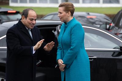Egyptian President Abdel Fattah al-Sisi visits Denmark - Day 2-stock-photo