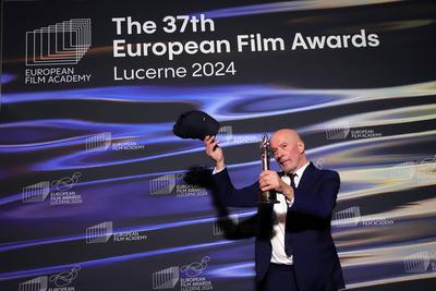 Aufnahme vom 7. Dezember 2024 European Film Awards 2024 im Kultur- und Kongresszentrum Luzern (KKL Luzern) in Luzern, Sc-stock-foto