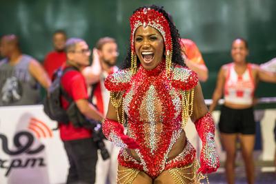 Esquenta do Carnaval S?rie Ouro RJ-stock-foto