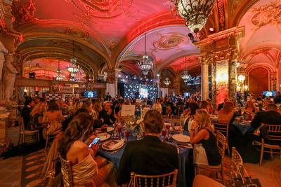 Bal de Noel a Monaco avec la princesse Charlene-stock-photo