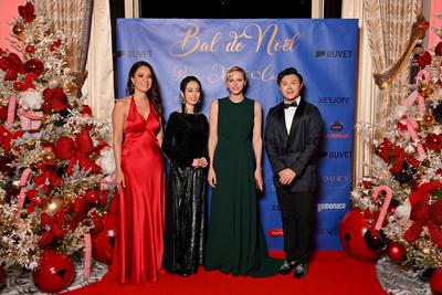 Bal de Noel a Monaco avec la princesse Charlene-stock-photo