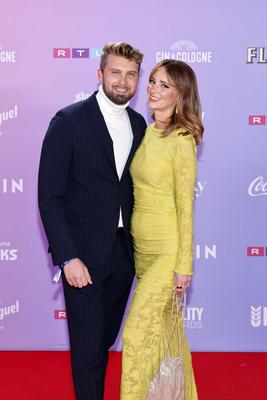 Dominik Stuckmann und Anna Rossow-stock-foto