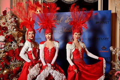Bal de Noel a Monaco avec la princesse Charlene-stock-photo