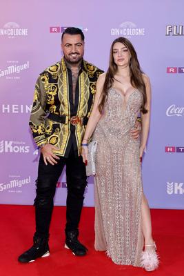 Cosimo Citiolo und Nathalie Gaus-stock-foto