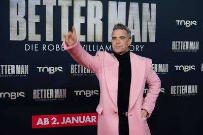 Filmpremiere BETTER MAN - Die Robbie Williams Story-stock-photo