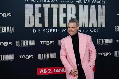 Filmpremiere BETTER MAN - Die Robbie Williams Story-stock-photo