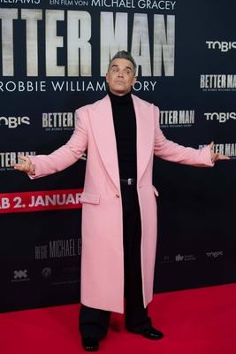 Filmpremiere BETTER MAN - Die Robbie Williams Story-stock-photo