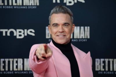 Filmpremiere BETTER MAN - Die Robbie Williams Story-stock-photo