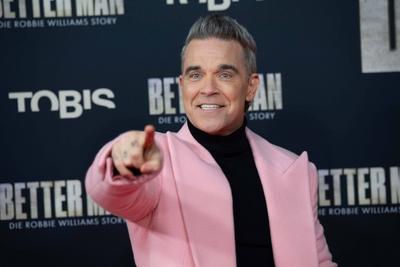 Filmpremiere BETTER MAN - Die Robbie Williams Story-stock-photo