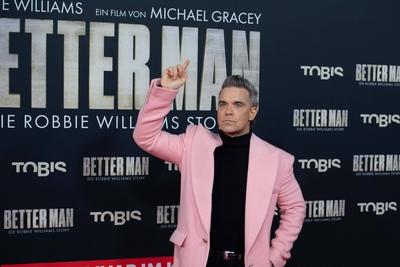 Filmpremiere BETTER MAN - Die Robbie Williams Story-stock-photo