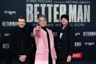 Filmpremiere BETTER MAN - Die Robbie Williams Story-stock-photo