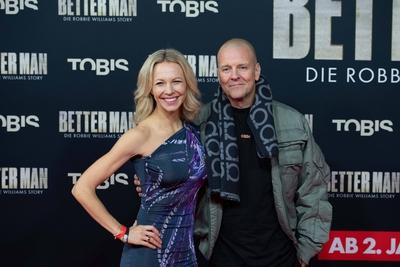 Filmpremiere BETTER MAN - Die Robbie Williams Story-stock-photo