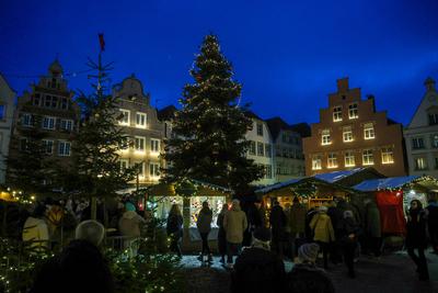 Weihnanchtsmarkt-stock-foto