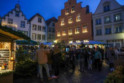 Weihnanchtsmarkt-stock-foto