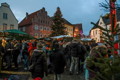 Weihnanchtsmarkt-stock-foto