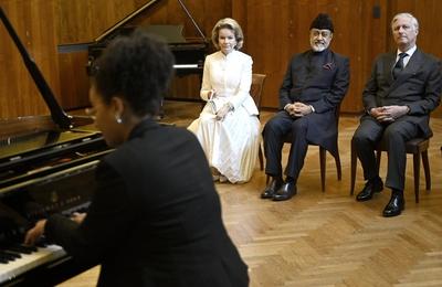 State Visit of HM the Sultan of Oman to Belgium (Day 2)-stock-foto