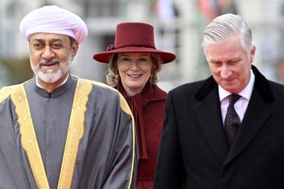 State Visit of HM the Sultan of Oman to Belgium (Day 1)-stock-foto