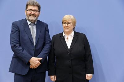 Michael Windfuhr, Beate Rudolf-stock-foto
