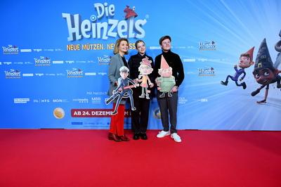Premiere des Kinofilm Die Heinzels: Neue M?tzen, Neue Mission-stock-photo