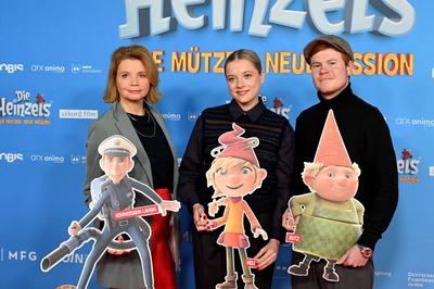 Premiere des Kinofilm  "Die Heinzels: Neue M?tzen, Neue Mission "-stock-photo