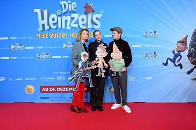 Premiere des Kinofilm Die Heinzels: Neue M?tzen, Neue Mission-stock-photo