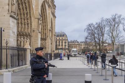 Notre-Dame De Paris Cathedral Reopens To The Public-stock-photo