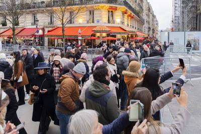Notre-Dame De Paris Cathedral Reopens To The Public-stock-photo