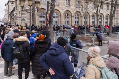 Notre-Dame De Paris Cathedral Reopens To The Public-stock-photo