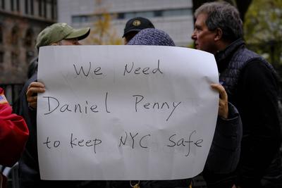 Daniel Penny Acquitted In Trial Over Death Of Jordan Neely On NYC Subway-stock-foto