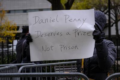 Daniel Penny Acquitted In Trial Over Death Of Jordan Neely On NYC Subway-stock-foto