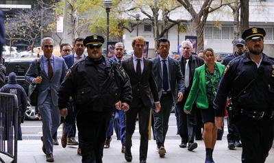 Daniel Penny Acquitted In Trial Over Death Of Jordan Neely On NYC Subway-stock-photo