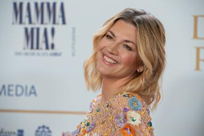 Nina BOTT, Schauspielerin, Roter Teppich, Red Carpet Show, Ankunft, arrival, Verleihung des Deutschen Radiopreises 2023-stock-photo
