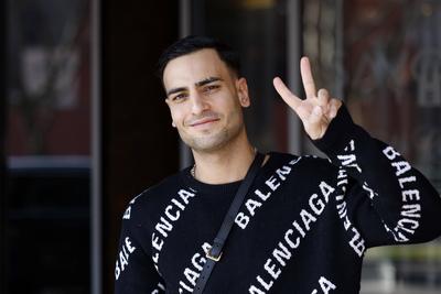Timur ?lker bei der Abfahrt zu den Dreharbeiten der RTL-Tanzshow Let s Dance 2022 in den MMC-Studios in K?ln Ossendorf.-stock-foto