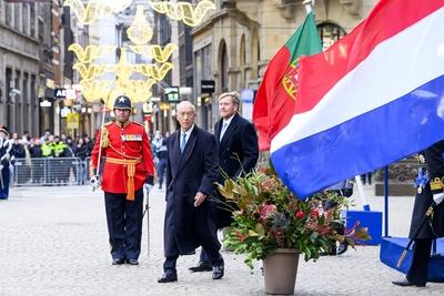 Incoming State Visit Portugal Day 1, Amsterdam, The Netherlands-stock-foto