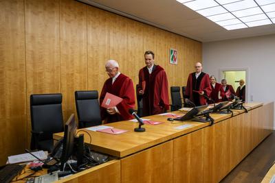 Verfassungsgerichtshofs f?r das Land Nordrhein-Westfalen --stock-foto