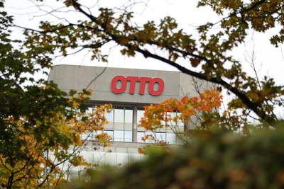 Sitz der Otto GmbH & Co KG in der Werner-Otto-Stra?e 1-7 in Hamburg-Bramfeld. Bramfeld Hamburg *** Headquarters of Otto-stock-foto