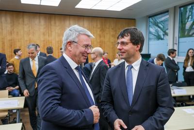 Verfassungsgerichtshofs f?r das Land Nordrhein-Westfalen --stock-foto