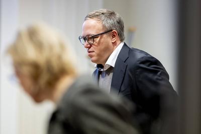 Th?ringer Brombeerparteien treffen Die Linke-stock-photo
