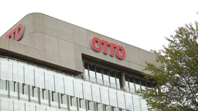 Sitz der Otto GmbH & Co KG in der Werner-Otto-Stra?e 1-7 in Hamburg-Bramfeld. Bramfeld Hamburg *** Headquarters of Otto-stock-foto