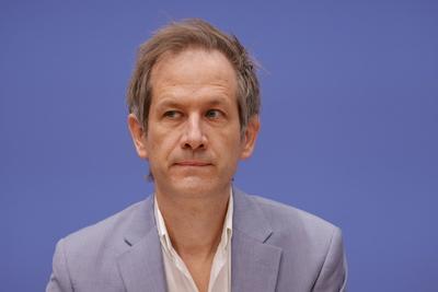 Prof. Dr. Marc Helbling, Mitglied des Sachverst?ndigenrat f?r Integration und Migration (SVR), Deutschland, Berlin, Bund-stock-foto