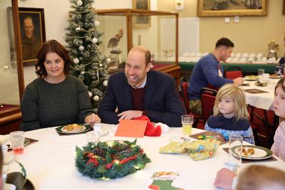 Prince William visits 1st Battalion Mercian Regiment-stock-foto